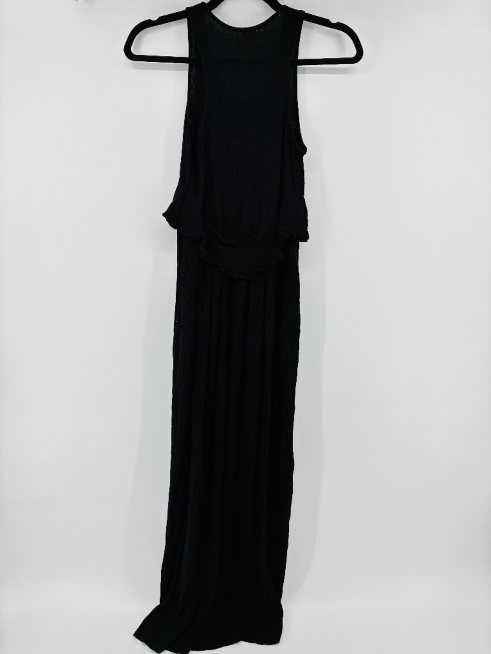 BCBGMaxAzria Crinkly Lightweight Maxi Dress
